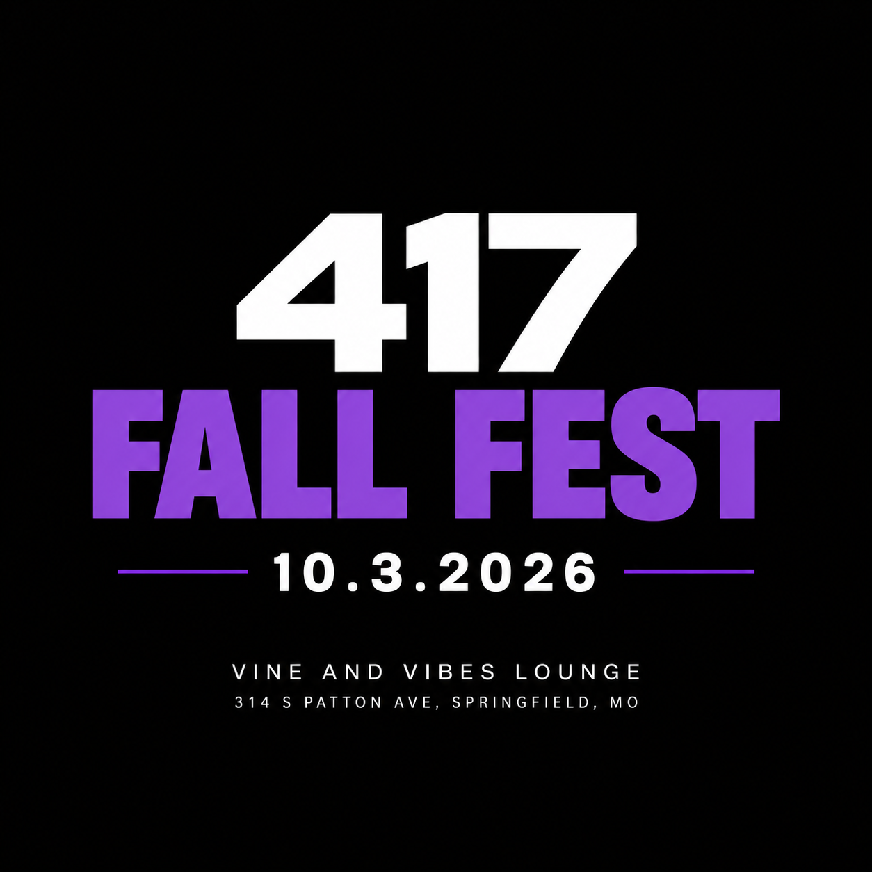 417 Fall Fest Brings a Night of Energy, Talent, and Midwest Hip-Hop to Springfield